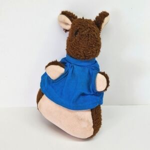 VINTAGE Winnie the Pooh Roo Kangaroo Joey Plush Stuffed Animal Toy